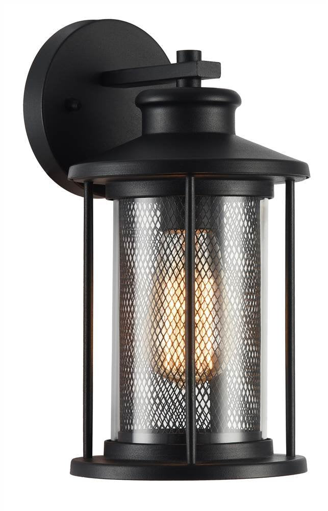Chloe Outdoor Lighting CH22071BK11-OD1, Textured Black, One Size, Alloy Steel